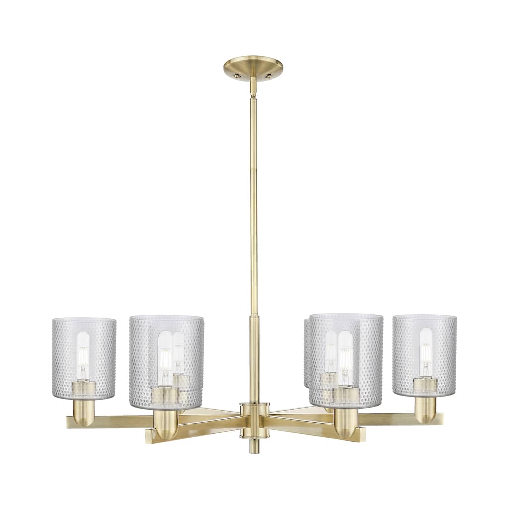 Innovations Lighting Endless Possibilities Arcadia - Cobbleskill - 6 Light 35" Stem Hung Chandelier