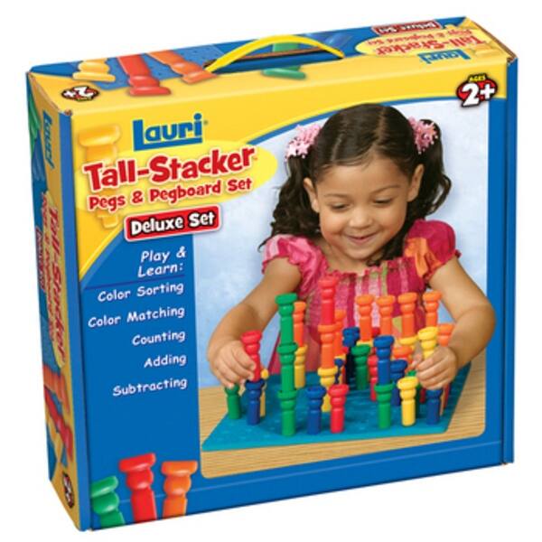 Patch Products 2446 Deluxe TallStacker Pegs & Pegboard Set Bed Bath & Beyond 33573752