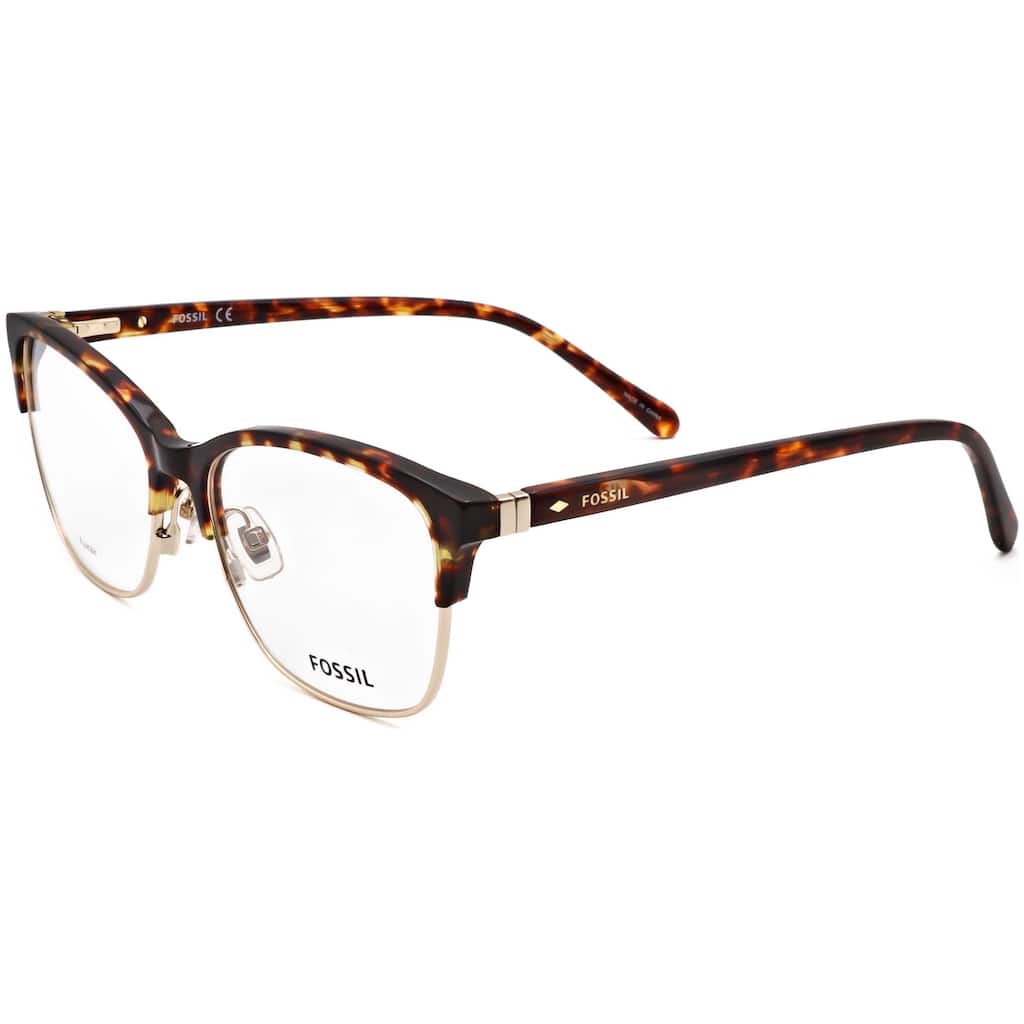 Fossil Women's 53mm Havana Opticals FOS7107-086-53