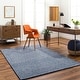 preview thumbnail 10 of 45, Anabella Modern & Contemporary Area Rug 10' x 14' - Denim