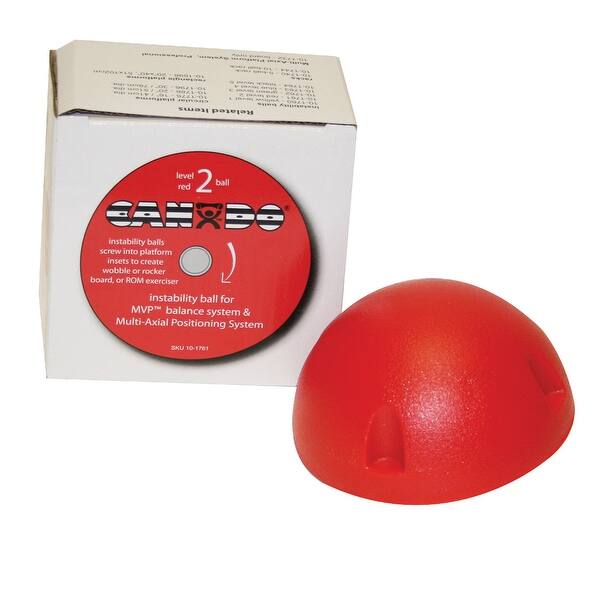 CanDo MVP Balance System - Red Ball - Level 2 - PAIR CanDo MVP Balance System - Red Ball - Level 2 - PAIR