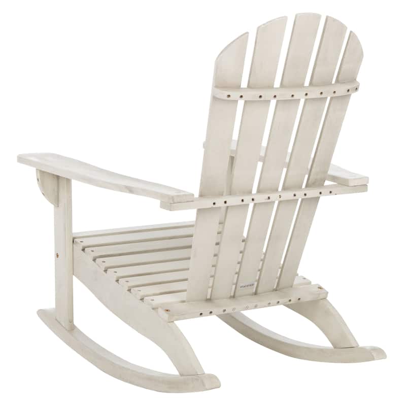 SAFAVIEH Outdoor Rianna Adirondack Rocking Chair - 28Wx33Dx37H