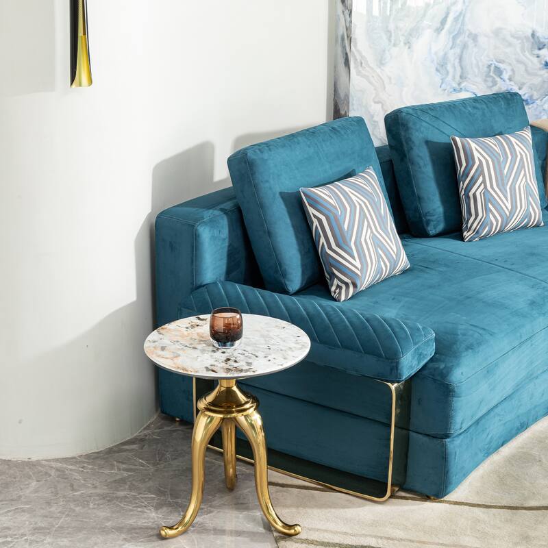 Small Coffee Table Bed Table Table side table - Gold