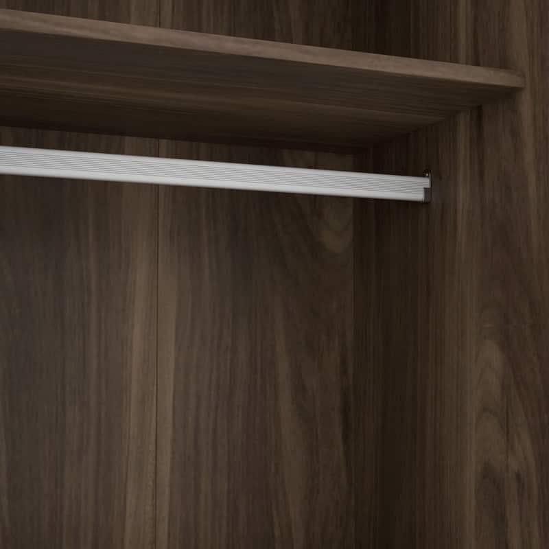 3-Door Shutter Wardrobe with shelves For Bedroom