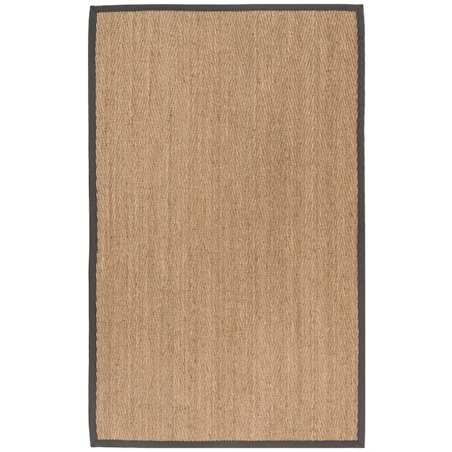 SAFAVIEH Natural Fiber Oceana Herringbone Seagrass Rug
