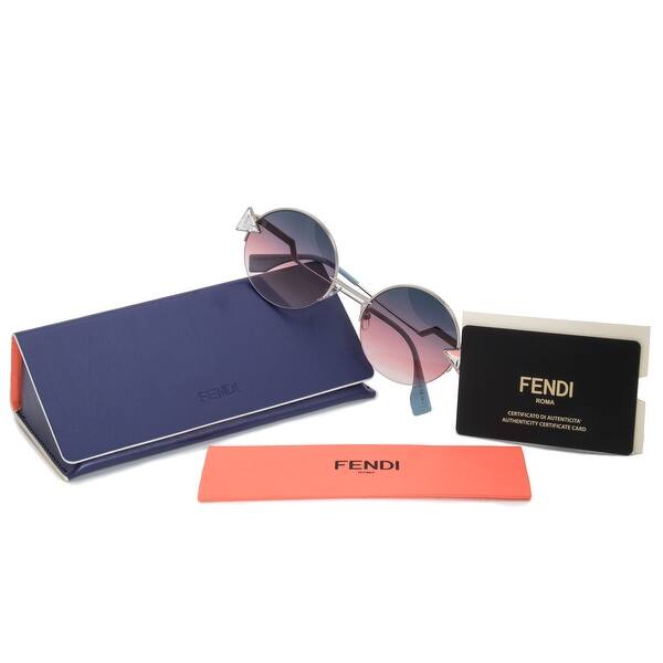 Fendi Rainbow Round Sunglasses Ff0243s Tjv Ff 51 51mm X 21mm X 140mm Overstock