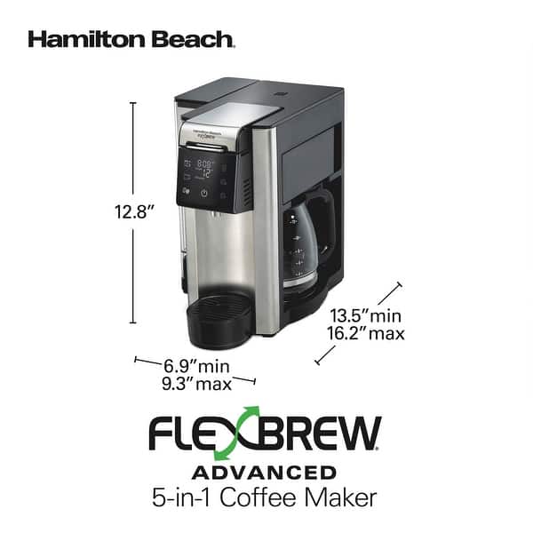 Hamilton Beach FlexBrew Advanced 5-in-1 Coffee Maker