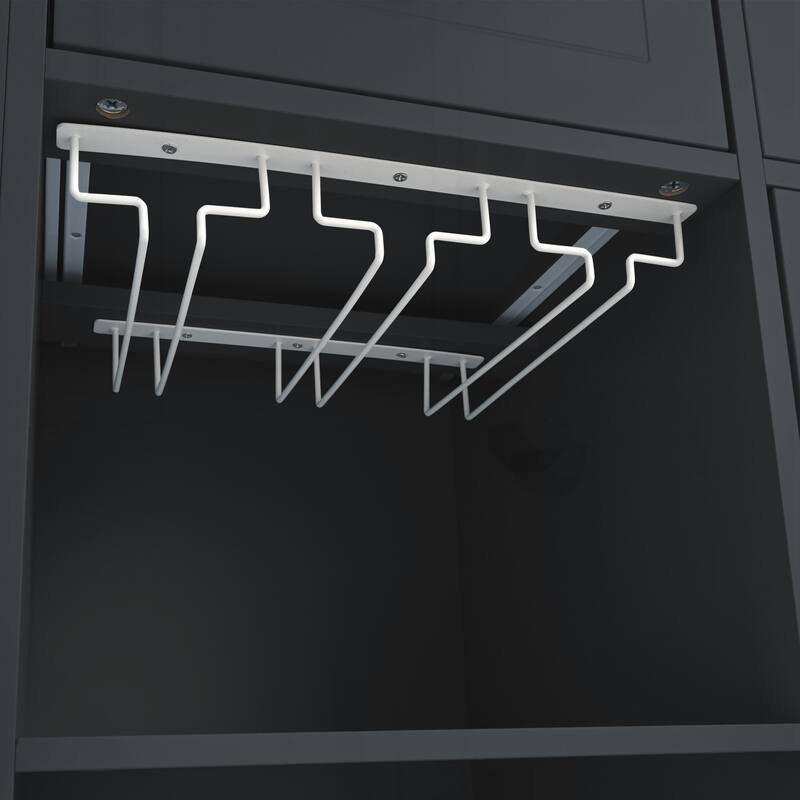 Kitchen Island with Power Outlet,Kitchen Storage Island with Drop Leaf and Rubber Wood,Open Storage and Wine Rack