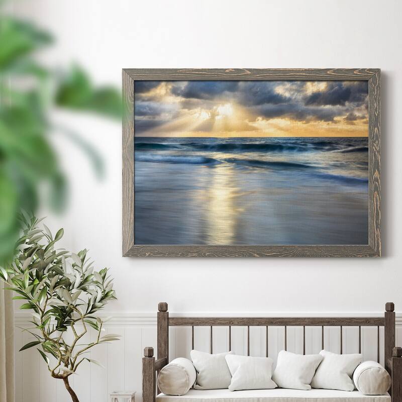 Cloudscape Shore-Premium Framed Canvas - Ready to Hang