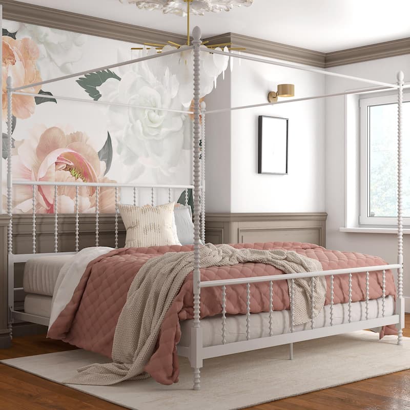 Avenue Greene Elliot Metal Canopy Bed