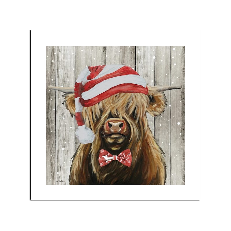 Farmhouse Christmas Fine Art by Hippie Hound Studios - Multi