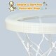 preview thumbnail 10 of 8, Adjustable Kids 3-in-1 Basketball Hoop Set Stand with Balls - 21.5" x 19.5" x 52.5"-62.5" (L x W x H)