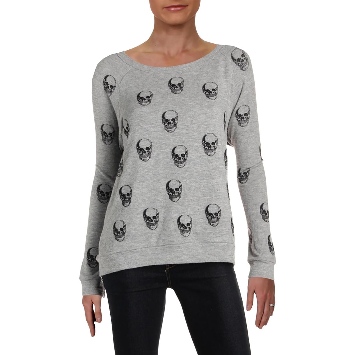 womens skull sweatshirt