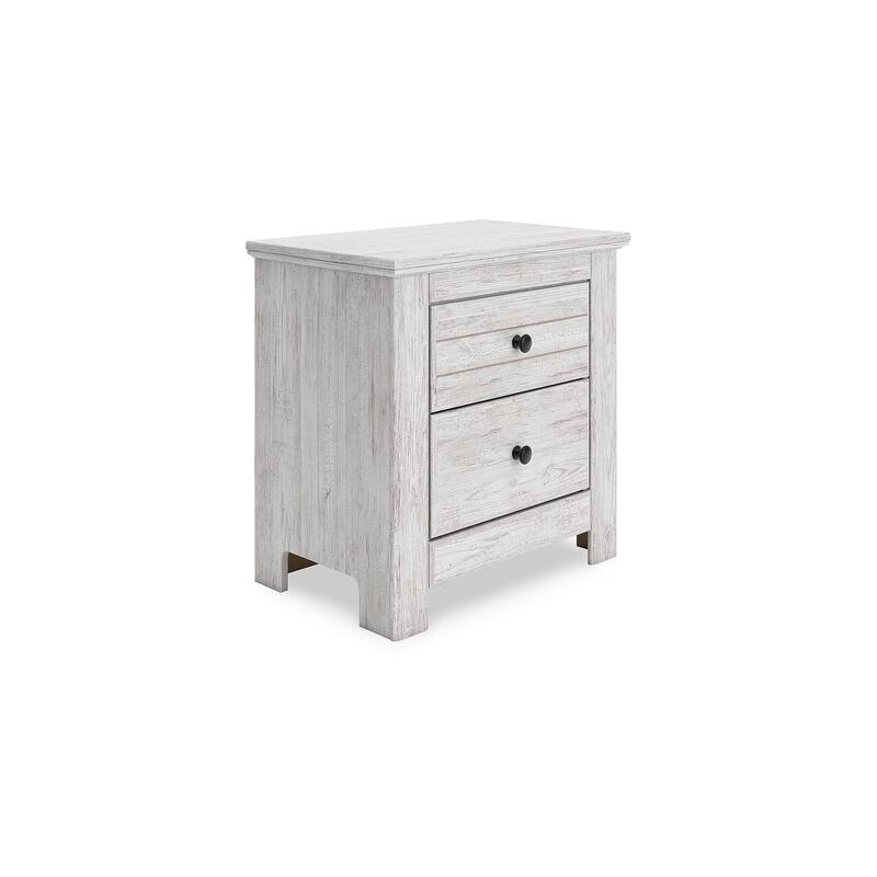Signature Design by Ashley Allihauser White Nightstand