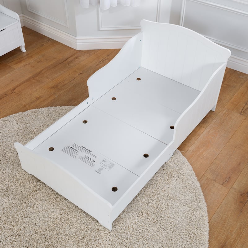 KidKraft Nantucket White Toddler Bed