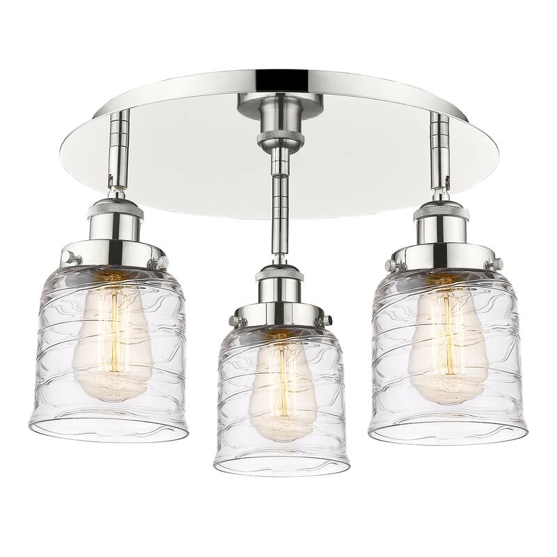 Innovations Lighting Bell - 3 Light 17" Flush Mount