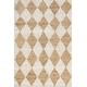 preview thumbnail 2 of 35, Nuloom Chaya Diamond Striped Jute Blend Area Rug