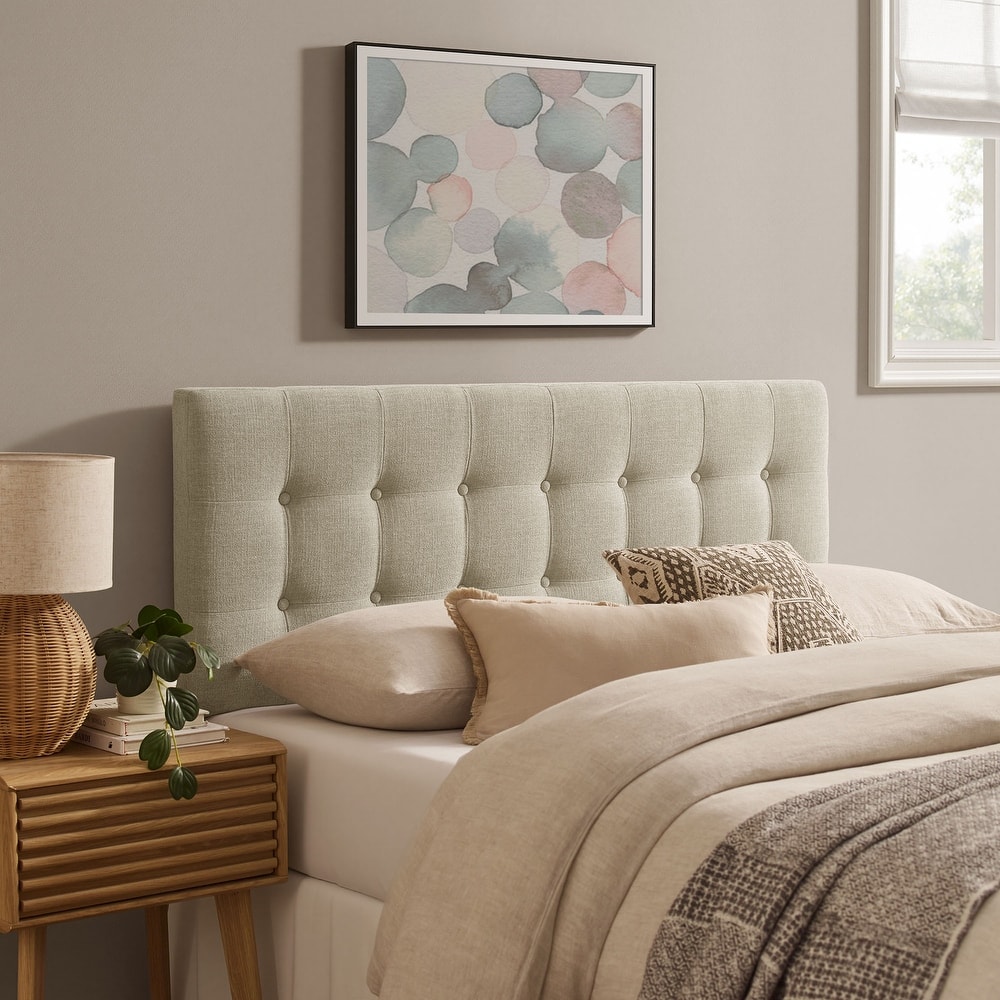 Emily Upholstered Fabric Headboard