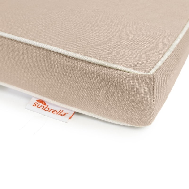 Sunbrella Contrast Corded Chaise Cushion by Austin Horn Classics