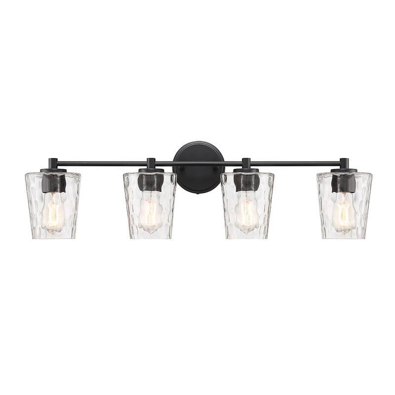Savoy House 8-5606-4 Ballas 4 Light 32" Wide Vanity Light - Matte Black
