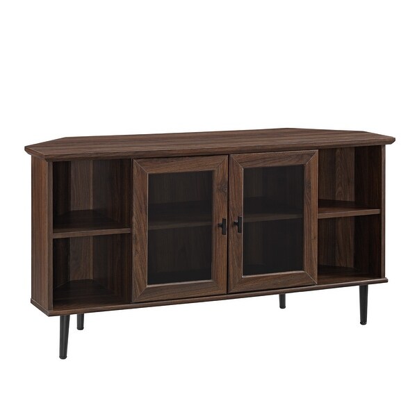 Delacora WE-BD48CLCR2D Clyde 48" Wide 2 Door Durable Laminate Wood Look Media Cabinet