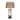 Metal and Polyresin Table Lamp (Set of 2) - N/A