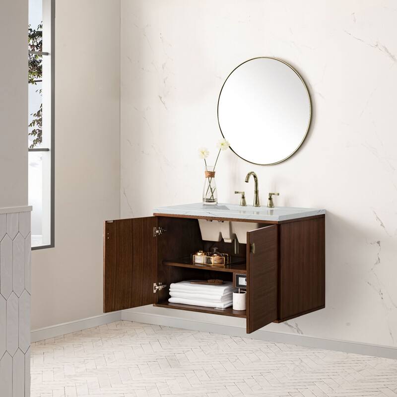 James Martin Vanities 670-V36-3ENC Amberly 36" Free Standing or Wall