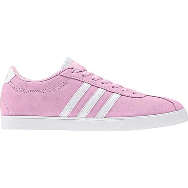 adidas pink courtset trainers