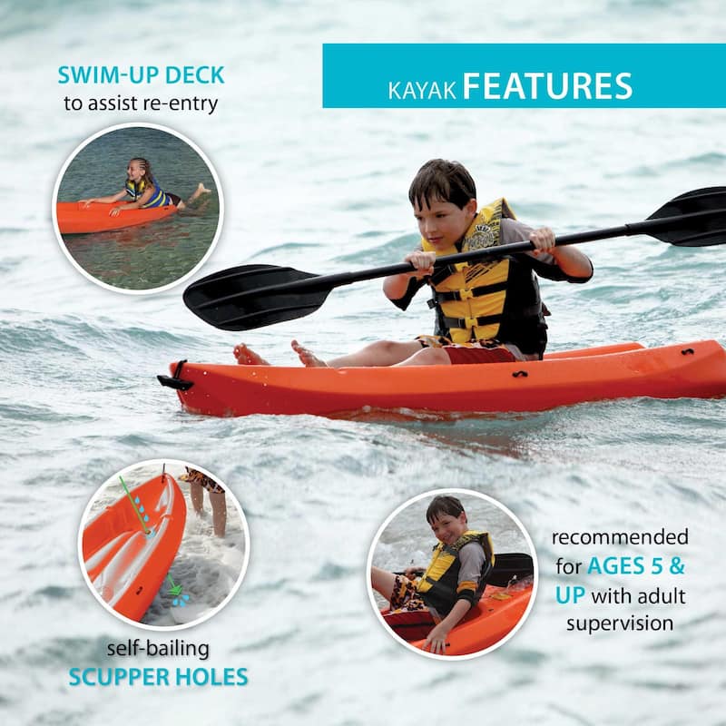 Lifetime Wave Sit-on-Top Youth Kayak