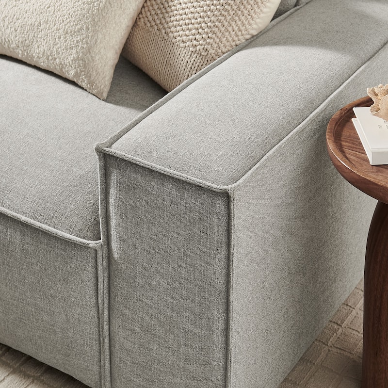 Restore 3-Piece Performance Fabric Upholstered Modular Sofa Set