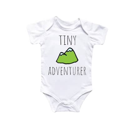 Adventure Mountains Travel - Baby Boy Girl Clothes Infant Bodysuit Funny Cute Newborn