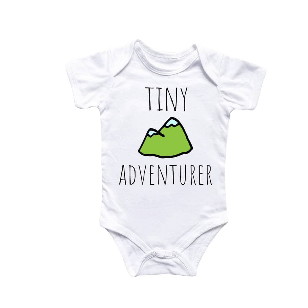 Adventure Mountains Travel - Baby Boy Girl Clothes Infant Bodysuit Funny Cute Newborn