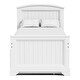 preview thumbnail 6 of 8, Furniture of America Gertie Modern White 3-Piece Twin Rubberwood Captain Bed with 3-Drawer Trundle set