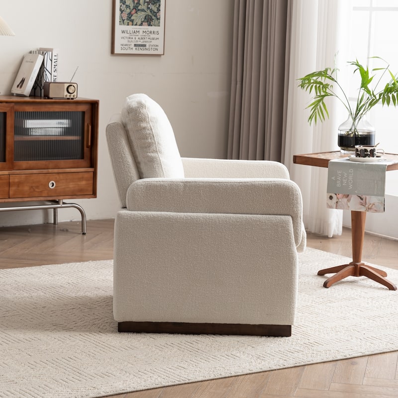 Accent Chair, Oversized Armchair, Modern Comfy Reading Chair