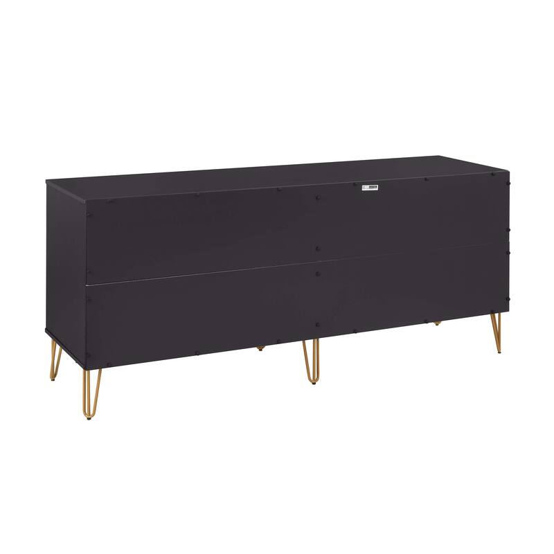 Manhattan Comfort 3-Piece Dumbo Modern 5-Drawer Tall Dresser Nightstand Combo Set