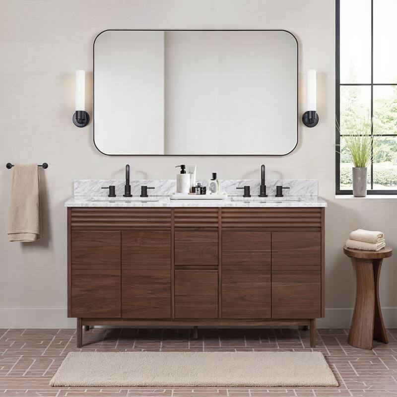 Avanity Carina Bathroom Vanity Only in Coffee Teak