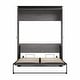 preview thumbnail 6 of 22, Orion 67W Queen Murphy Bed by Bestar