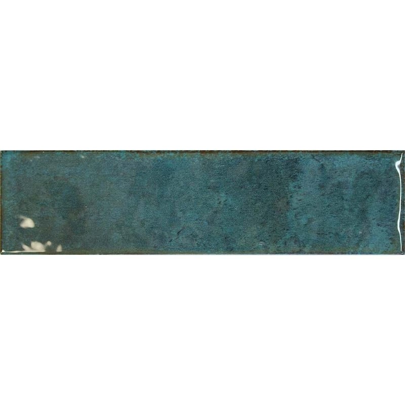 Havasupai Falls 3x10 Glossy Ceramic Subway Tile - Wall, Backsplash - 3 x 10 Sample - Mar