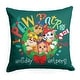preview thumbnail 1 of 2, Nickelodeon Paw Patrol Holiday Helpers 18 Inch Throw Pillow
