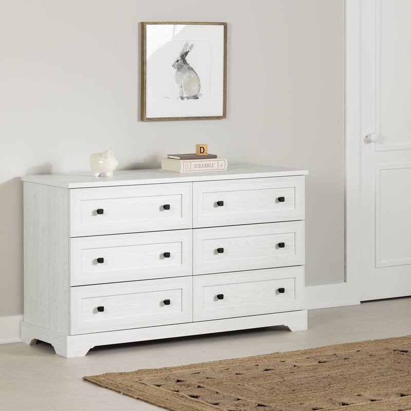 South Shore Hazen Dresser - White