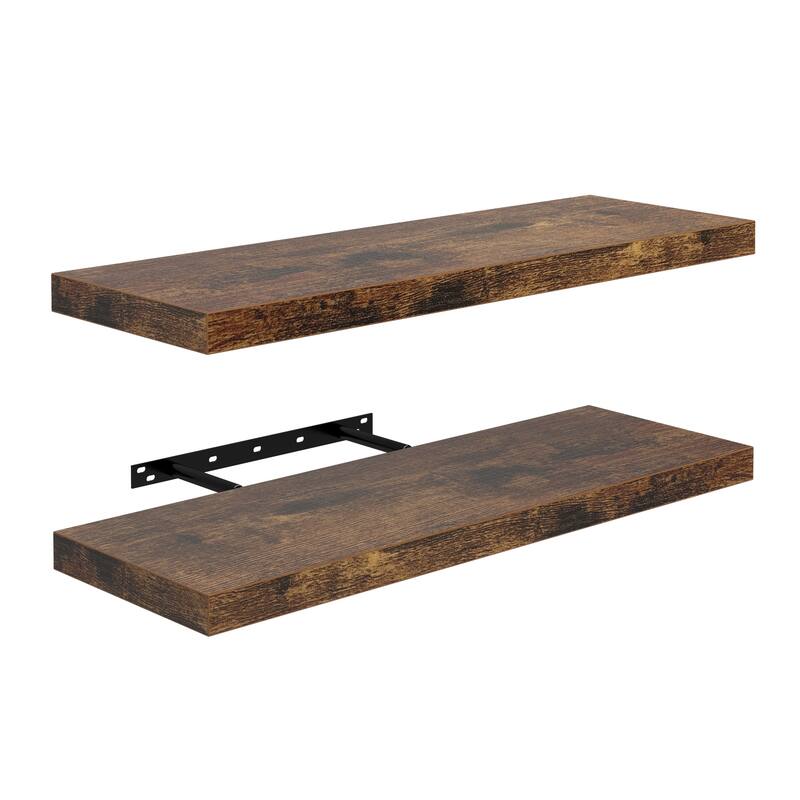 Homy Casa Wall-Mounted Floating Shelf, Set for Living, Modern Sturdy