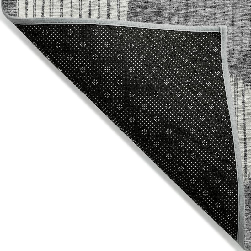 Machine Washable Indoor/ Outdoor Chantille Contemporary Dotty Rug