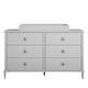 preview thumbnail 6 of 12, Little Seeds Rowan Valley Arden Grey Changing Table Dresser Topper
