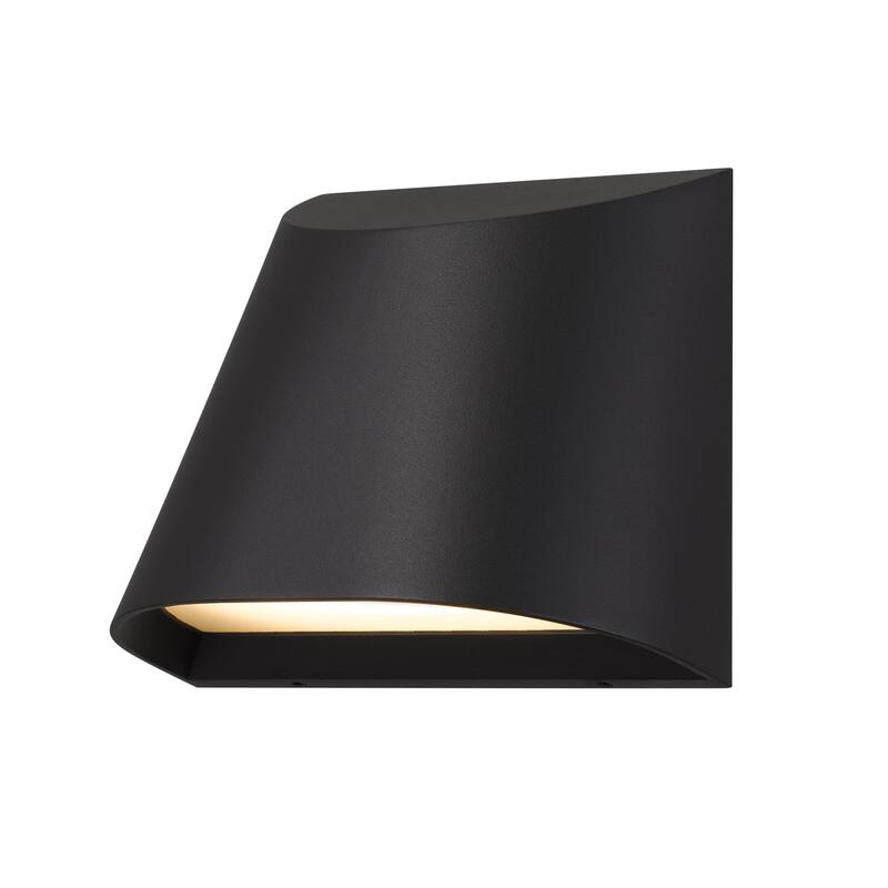 5.5 inch LED Wall Sconce - Black - Black