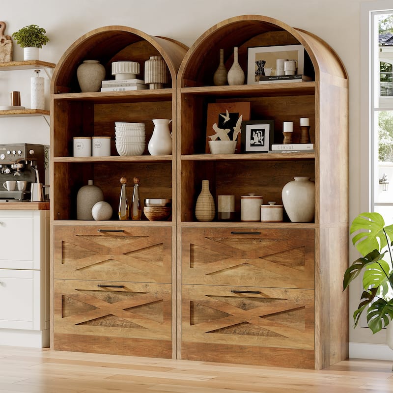 Farmhouse Wooden Storage Cabinet