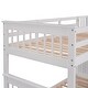 preview thumbnail 38 of 53, Twin-Over-Twin Bunk Bed with Three Drawers for Bedroom