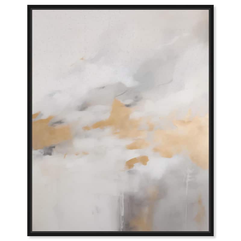 Mellowed Mist II Canvas by Art Remedy - Black - 36" x 45"
