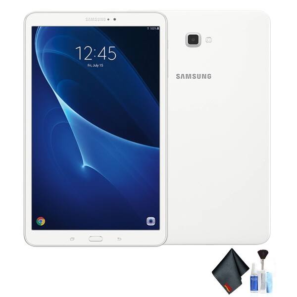 Shop Samsung 10 1 Galaxy Tab A T580 16gb Tablet Wi Fi Only White Overstock 26450415