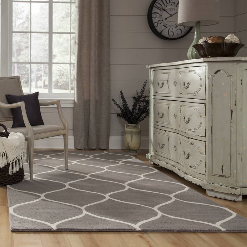 Momeni Newport Hand Tufted Wool Contemporary Geometric Area Rug