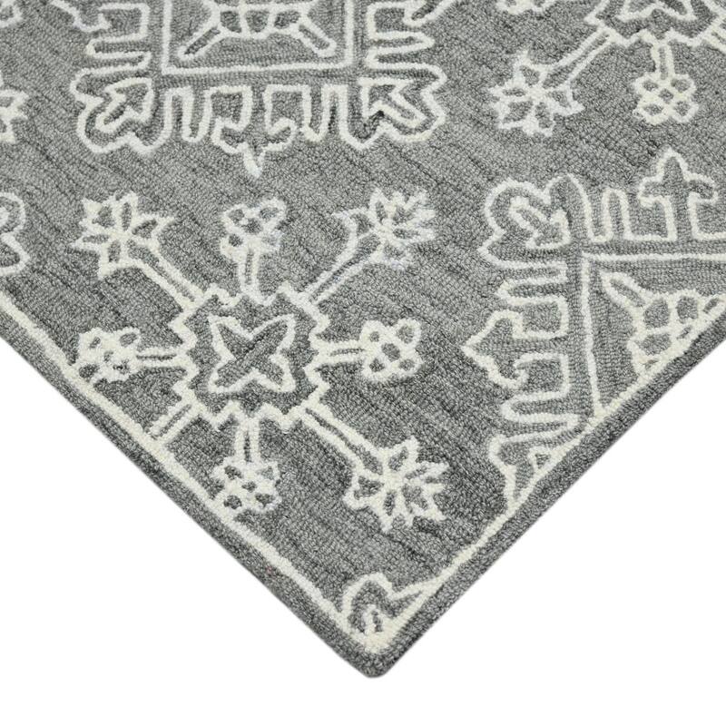 HomeRoots Oriental Transitional Rectangle Area Rug